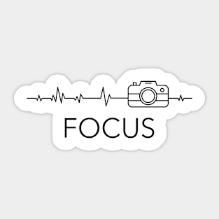 Focus Pulse Camera Sticker